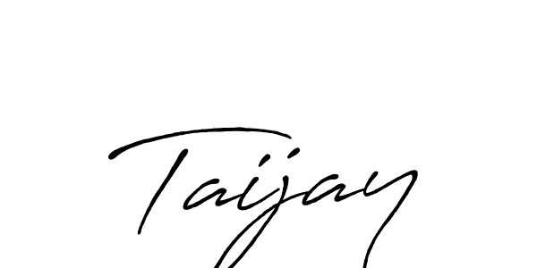 It looks lik you need a new signature style for name Taijay. Design unique handwritten (Antro_Vectra_Bolder) signature with our free signature maker in just a few clicks. Taijay signature style 7 images and pictures png