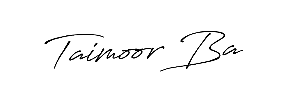 if you are searching for the best signature style for your name Taimoor Ba. so please give up your signature search. here we have designed multiple signature styles  using Antro_Vectra_Bolder. Taimoor Ba signature style 7 images and pictures png