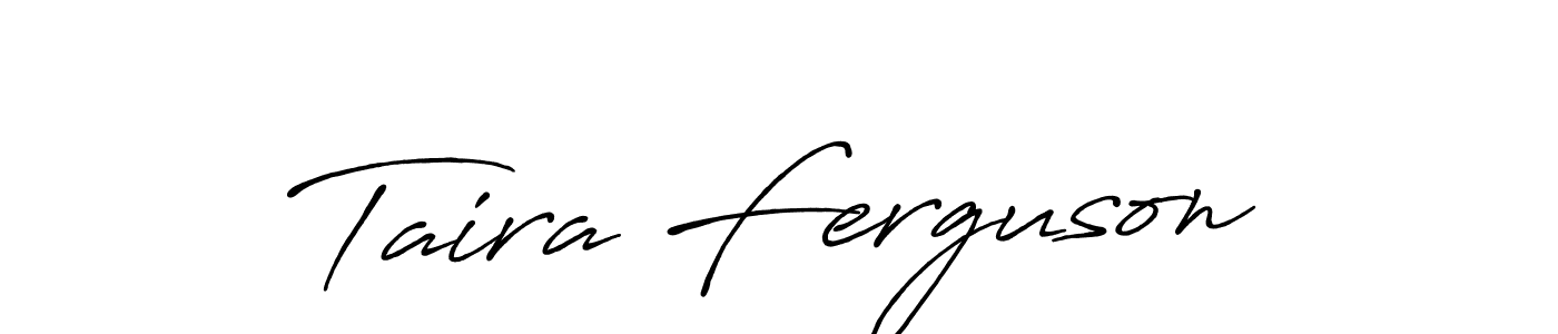 See photos of Taira Ferguson official signature by Spectra . Check more albums & portfolios. Read reviews & check more about Antro_Vectra_Bolder font. Taira Ferguson signature style 7 images and pictures png