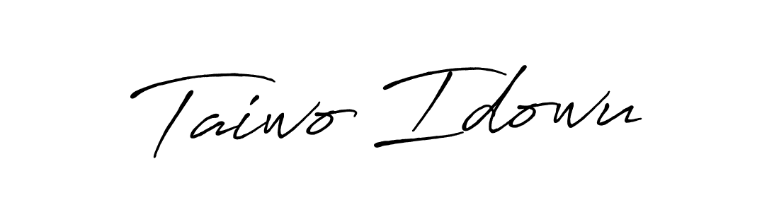 The best way (Antro_Vectra_Bolder) to make a short signature is to pick only two or three words in your name. The name Taiwo Idowu include a total of six letters. For converting this name. Taiwo Idowu signature style 7 images and pictures png