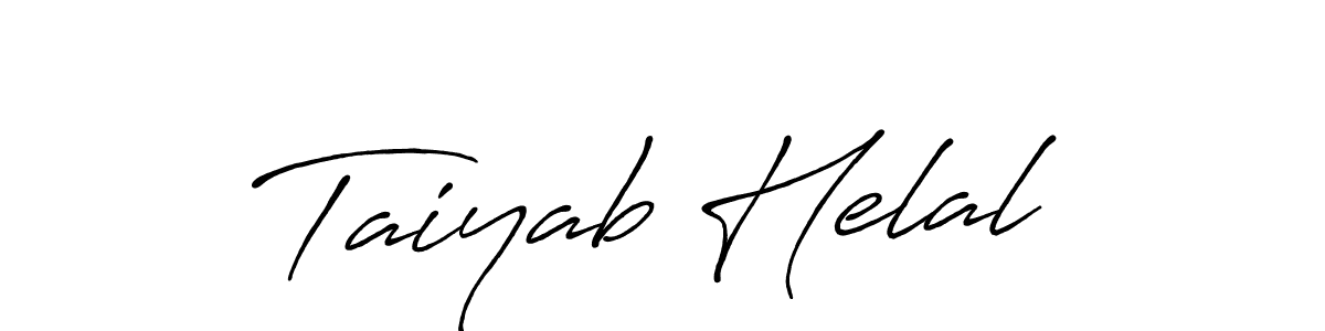 You can use this online signature creator to create a handwritten signature for the name Taiyab Helal. This is the best online autograph maker. Taiyab Helal signature style 7 images and pictures png