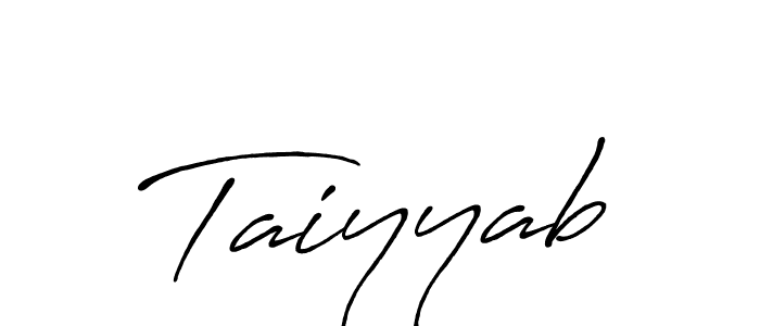 if you are searching for the best signature style for your name Taiyyab. so please give up your signature search. here we have designed multiple signature styles  using Antro_Vectra_Bolder. Taiyyab signature style 7 images and pictures png