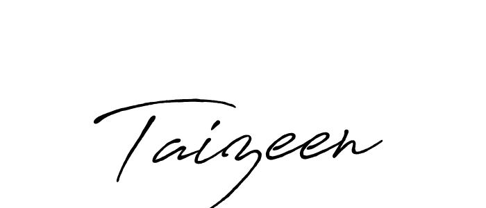 Antro_Vectra_Bolder is a professional signature style that is perfect for those who want to add a touch of class to their signature. It is also a great choice for those who want to make their signature more unique. Get Taizeen name to fancy signature for free. Taizeen signature style 7 images and pictures png