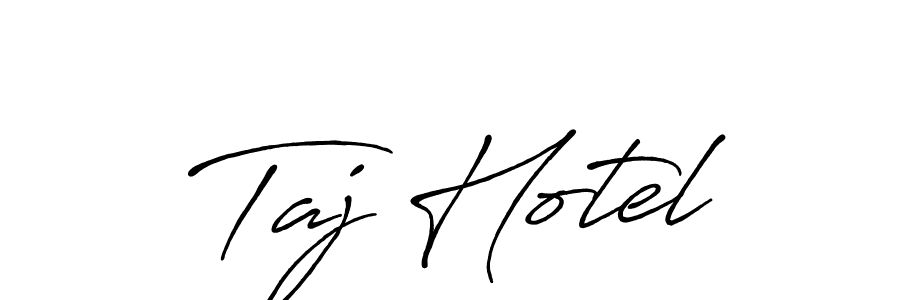 Similarly Antro_Vectra_Bolder is the best handwritten signature design. Signature creator online .You can use it as an online autograph creator for name Taj Hotel. Taj Hotel signature style 7 images and pictures png
