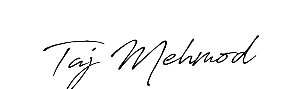 if you are searching for the best signature style for your name Taj Mehmod. so please give up your signature search. here we have designed multiple signature styles  using Antro_Vectra_Bolder. Taj Mehmod signature style 7 images and pictures png