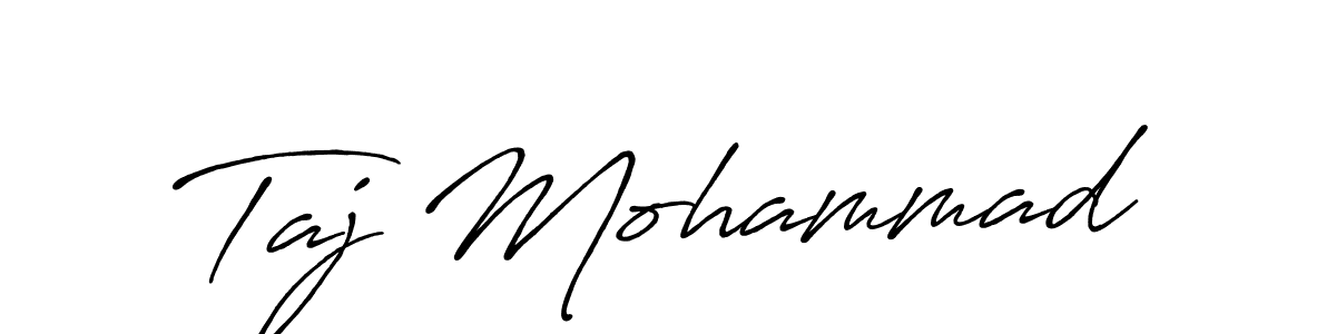 Once you've used our free online signature maker to create your best signature Antro_Vectra_Bolder style, it's time to enjoy all of the benefits that Taj Mohammad name signing documents. Taj Mohammad signature style 7 images and pictures png