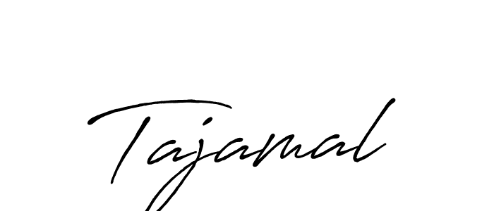 How to make Tajamal name signature. Use Antro_Vectra_Bolder style for creating short signs online. This is the latest handwritten sign. Tajamal signature style 7 images and pictures png