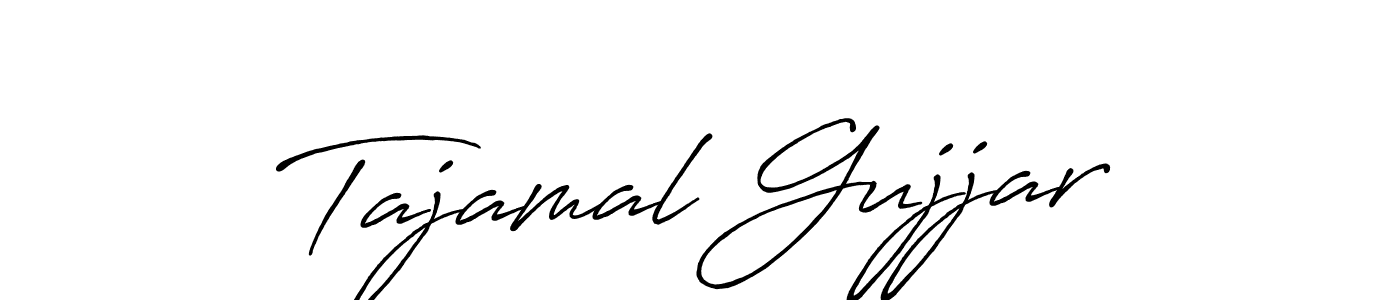 The best way (Antro_Vectra_Bolder) to make a short signature is to pick only two or three words in your name. The name Tajamal Gujjar include a total of six letters. For converting this name. Tajamal Gujjar signature style 7 images and pictures png