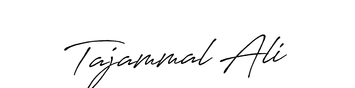 Tajammal Ali stylish signature style. Best Handwritten Sign (Antro_Vectra_Bolder) for my name. Handwritten Signature Collection Ideas for my name Tajammal Ali. Tajammal Ali signature style 7 images and pictures png