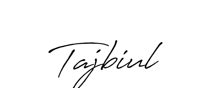Also we have Tajbiul name is the best signature style. Create professional handwritten signature collection using Antro_Vectra_Bolder autograph style. Tajbiul signature style 7 images and pictures png
