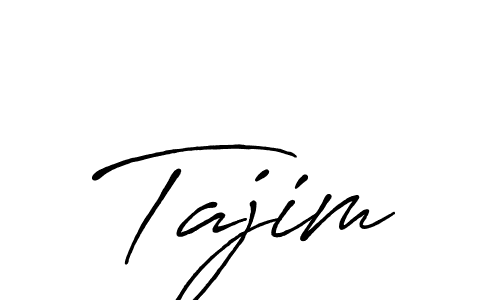 The best way (Antro_Vectra_Bolder) to make a short signature is to pick only two or three words in your name. The name Tajim include a total of six letters. For converting this name. Tajim signature style 7 images and pictures png