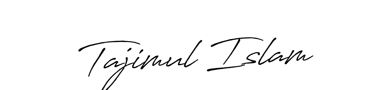 Also You can easily find your signature by using the search form. We will create Tajimul Islam name handwritten signature images for you free of cost using Antro_Vectra_Bolder sign style. Tajimul Islam signature style 7 images and pictures png