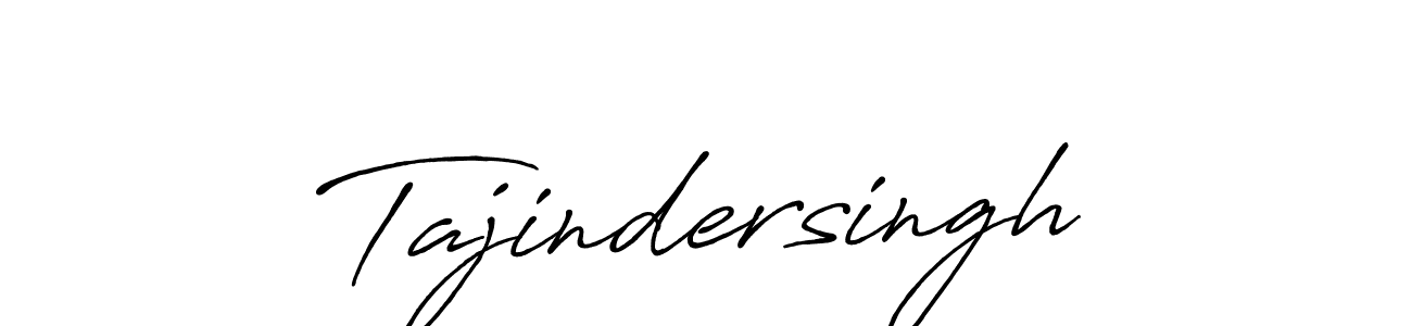 Tajindersingh stylish signature style. Best Handwritten Sign (Antro_Vectra_Bolder) for my name. Handwritten Signature Collection Ideas for my name Tajindersingh. Tajindersingh signature style 7 images and pictures png