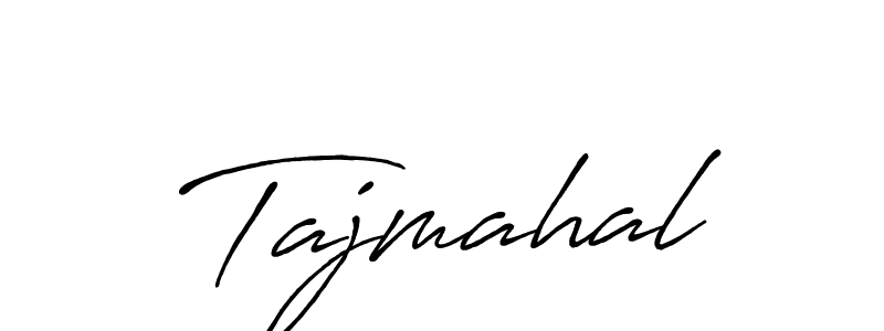 Design your own signature with our free online signature maker. With this signature software, you can create a handwritten (Antro_Vectra_Bolder) signature for name Tajmahal. Tajmahal signature style 7 images and pictures png