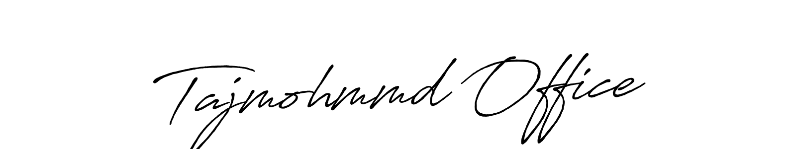 How to Draw Tajmohmmd Office signature style? Antro_Vectra_Bolder is a latest design signature styles for name Tajmohmmd Office. Tajmohmmd Office signature style 7 images and pictures png