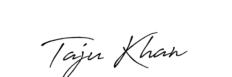 It looks lik you need a new signature style for name Taju Khan. Design unique handwritten (Antro_Vectra_Bolder) signature with our free signature maker in just a few clicks. Taju Khan signature style 7 images and pictures png