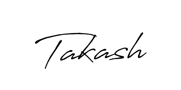 How to make Takash name signature. Use Antro_Vectra_Bolder style for creating short signs online. This is the latest handwritten sign. Takash signature style 7 images and pictures png