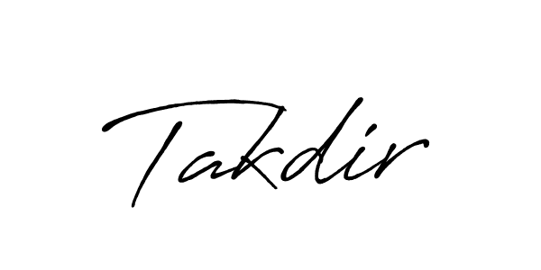 Use a signature maker to create a handwritten signature online. With this signature software, you can design (Antro_Vectra_Bolder) your own signature for name Takdir. Takdir signature style 7 images and pictures png