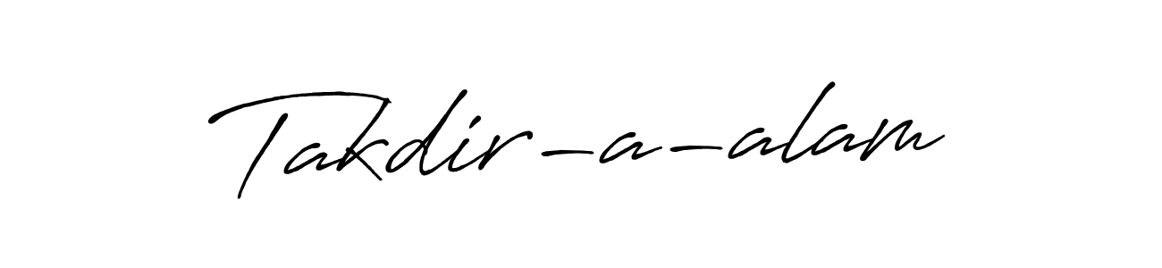 Takdir-a-alam stylish signature style. Best Handwritten Sign (Antro_Vectra_Bolder) for my name. Handwritten Signature Collection Ideas for my name Takdir-a-alam. Takdir-a-alam signature style 7 images and pictures png