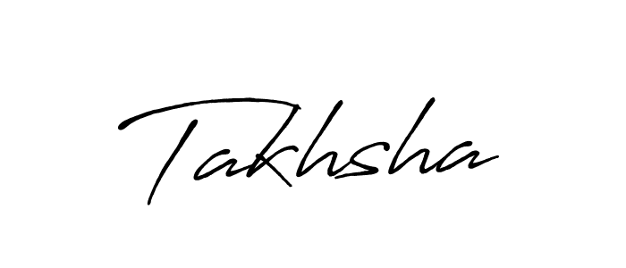 Takhsha stylish signature style. Best Handwritten Sign (Antro_Vectra_Bolder) for my name. Handwritten Signature Collection Ideas for my name Takhsha. Takhsha signature style 7 images and pictures png