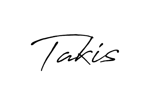 Takis stylish signature style. Best Handwritten Sign (Antro_Vectra_Bolder) for my name. Handwritten Signature Collection Ideas for my name Takis. Takis signature style 7 images and pictures png