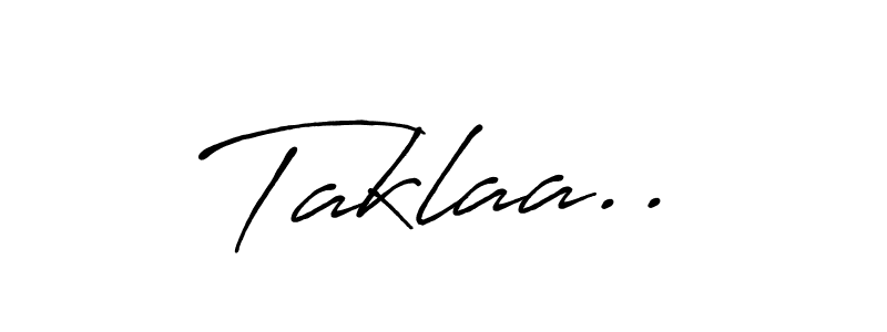 Make a short Taklaa.. signature style. Manage your documents anywhere anytime using Antro_Vectra_Bolder. Create and add eSignatures, submit forms, share and send files easily. Taklaa.. signature style 7 images and pictures png