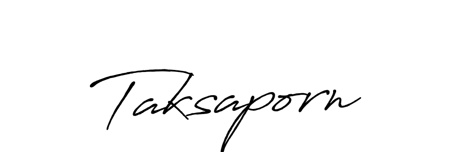 if you are searching for the best signature style for your name Taksaporn. so please give up your signature search. here we have designed multiple signature styles  using Antro_Vectra_Bolder. Taksaporn signature style 7 images and pictures png