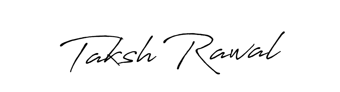 if you are searching for the best signature style for your name Taksh Rawal. so please give up your signature search. here we have designed multiple signature styles  using Antro_Vectra_Bolder. Taksh Rawal signature style 7 images and pictures png