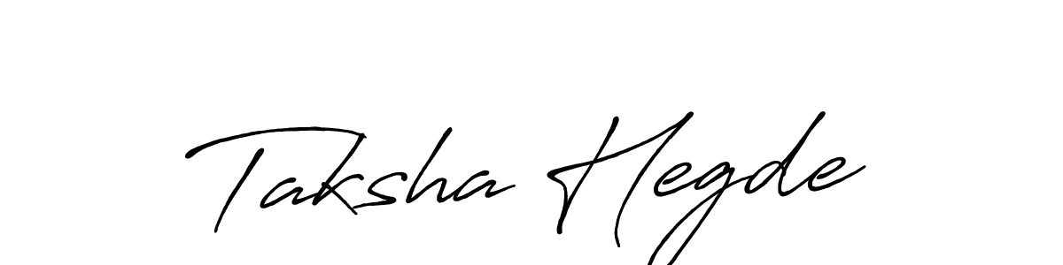 How to Draw Taksha Hegde signature style? Antro_Vectra_Bolder is a latest design signature styles for name Taksha Hegde. Taksha Hegde signature style 7 images and pictures png