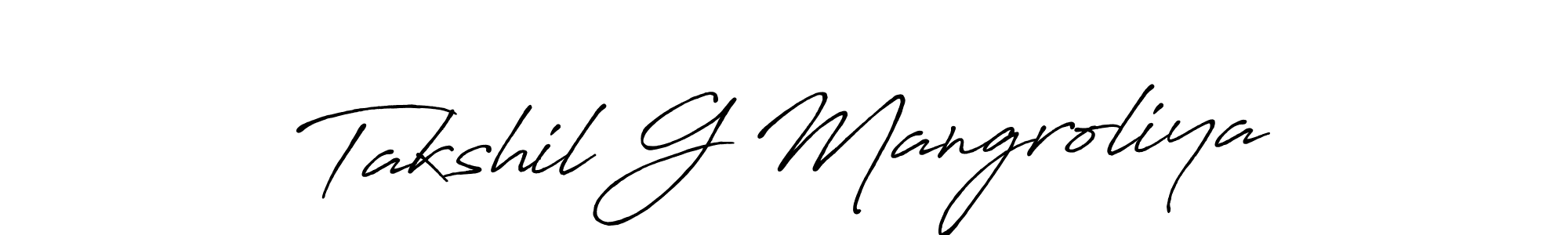 Best and Professional Signature Style for Takshil G Mangroliya. Antro_Vectra_Bolder Best Signature Style Collection. Takshil G Mangroliya signature style 7 images and pictures png