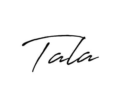 How to make Tala signature? Antro_Vectra_Bolder is a professional autograph style. Create handwritten signature for Tala name. Tala signature style 7 images and pictures png