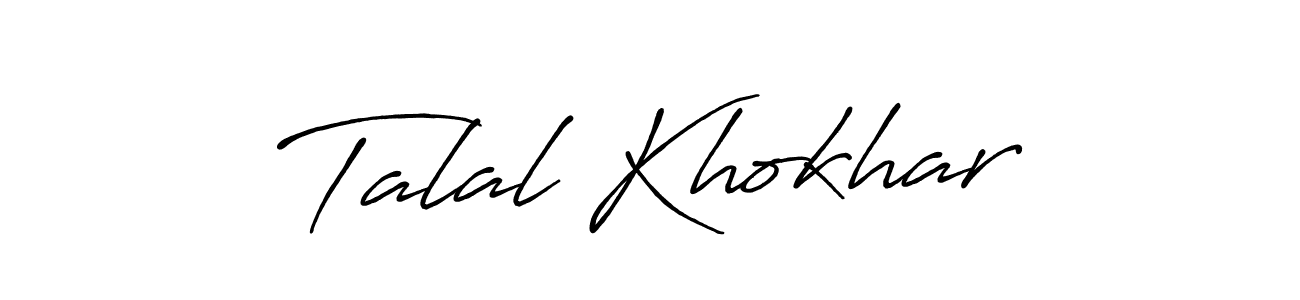 How to Draw Talal Khokhar signature style? Antro_Vectra_Bolder is a latest design signature styles for name Talal Khokhar. Talal Khokhar signature style 7 images and pictures png