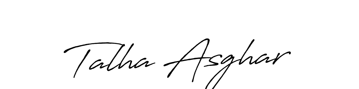 How to Draw Talha Asghar signature style? Antro_Vectra_Bolder is a latest design signature styles for name Talha Asghar. Talha Asghar signature style 7 images and pictures png