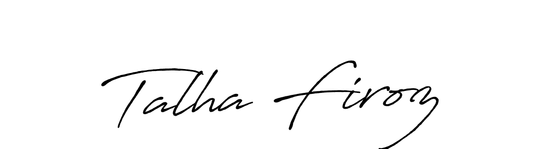 if you are searching for the best signature style for your name Talha Firoz. so please give up your signature search. here we have designed multiple signature styles  using Antro_Vectra_Bolder. Talha Firoz signature style 7 images and pictures png