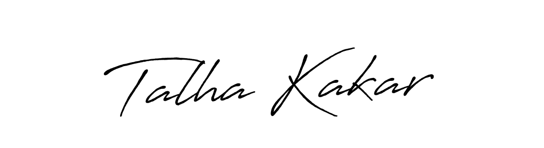 You should practise on your own different ways (Antro_Vectra_Bolder) to write your name (Talha Kakar) in signature. don't let someone else do it for you. Talha Kakar signature style 7 images and pictures png