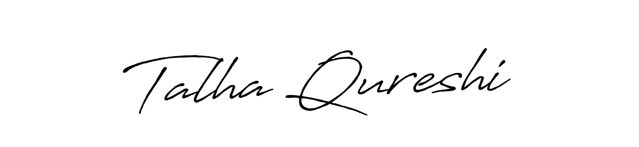 You should practise on your own different ways (Antro_Vectra_Bolder) to write your name (Talha Qureshi) in signature. don't let someone else do it for you. Talha Qureshi signature style 7 images and pictures png