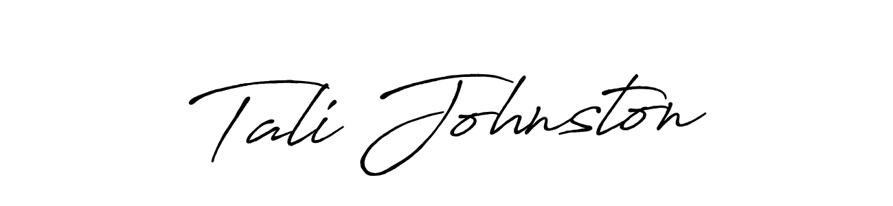 if you are searching for the best signature style for your name Tali Johnston. so please give up your signature search. here we have designed multiple signature styles  using Antro_Vectra_Bolder. Tali Johnston signature style 7 images and pictures png