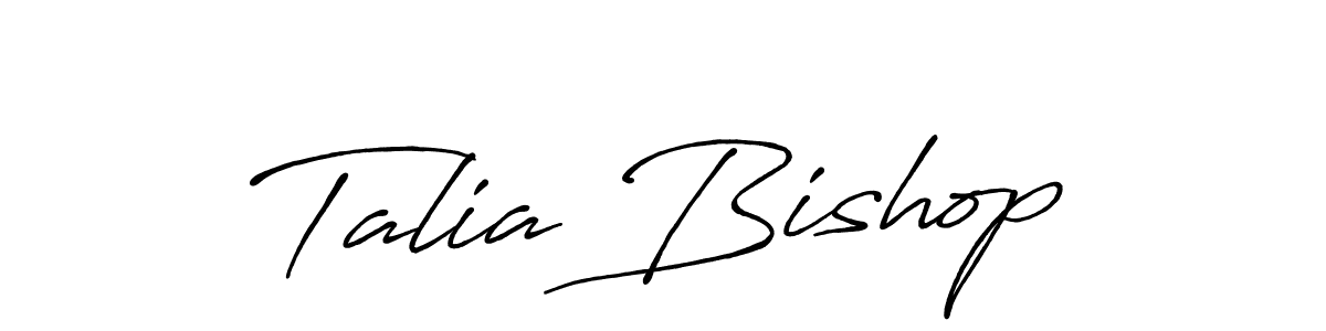 Once you've used our free online signature maker to create your best signature Antro_Vectra_Bolder style, it's time to enjoy all of the benefits that Talia Bishop name signing documents. Talia Bishop signature style 7 images and pictures png