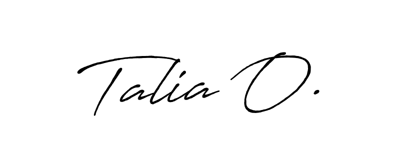 Antro_Vectra_Bolder is a professional signature style that is perfect for those who want to add a touch of class to their signature. It is also a great choice for those who want to make their signature more unique. Get Talia O. name to fancy signature for free. Talia O. signature style 7 images and pictures png
