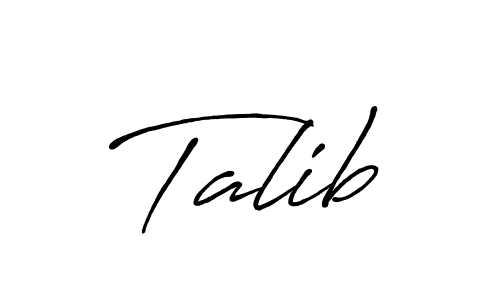 Make a beautiful signature design for name Talib. Use this online signature maker to create a handwritten signature for free. Talib signature style 7 images and pictures png