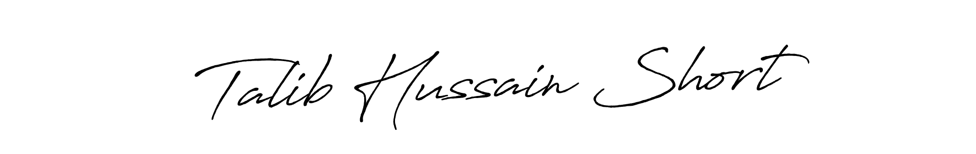 Similarly Antro_Vectra_Bolder is the best handwritten signature design. Signature creator online .You can use it as an online autograph creator for name Talib Hussain Short. Talib Hussain Short signature style 7 images and pictures png