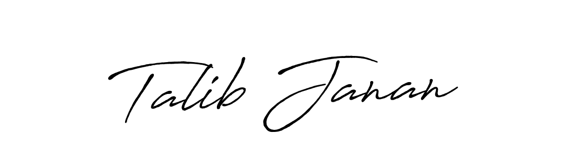 The best way (Antro_Vectra_Bolder) to make a short signature is to pick only two or three words in your name. The name Talib Janan include a total of six letters. For converting this name. Talib Janan signature style 7 images and pictures png