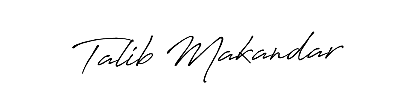 Also You can easily find your signature by using the search form. We will create Talib Makandar name handwritten signature images for you free of cost using Antro_Vectra_Bolder sign style. Talib Makandar signature style 7 images and pictures png