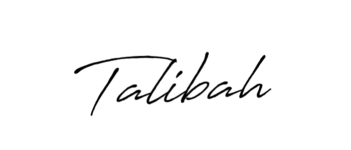 Best and Professional Signature Style for Talibah. Antro_Vectra_Bolder Best Signature Style Collection. Talibah signature style 7 images and pictures png