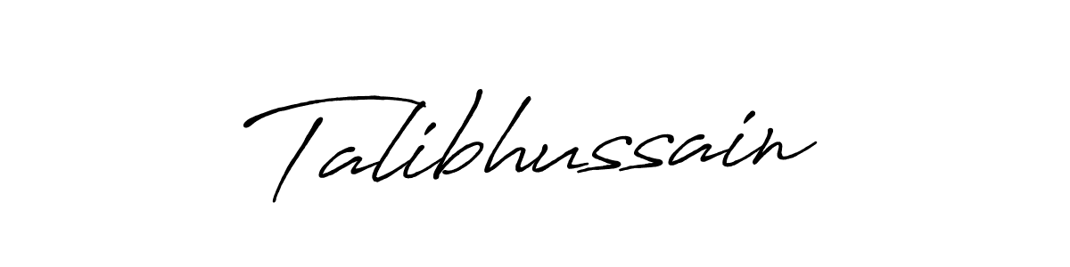Here are the top 10 professional signature styles for the name Talibhussain. These are the best autograph styles you can use for your name. Talibhussain signature style 7 images and pictures png