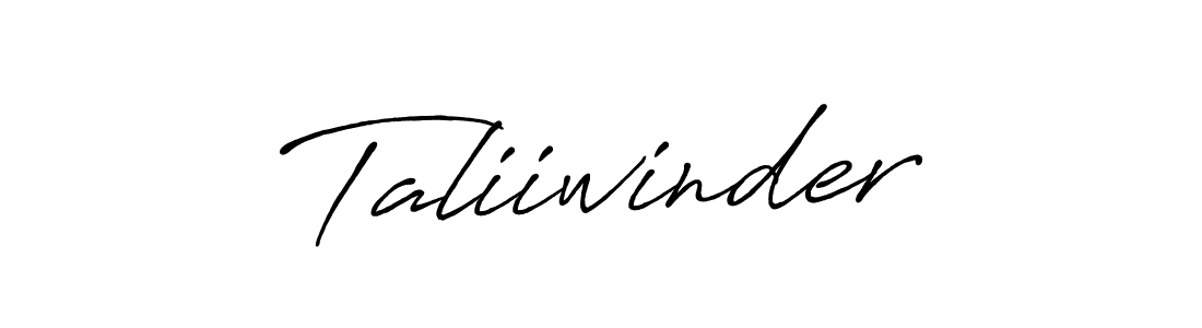 Also You can easily find your signature by using the search form. We will create Taliiwinder name handwritten signature images for you free of cost using Antro_Vectra_Bolder sign style. Taliiwinder signature style 7 images and pictures png