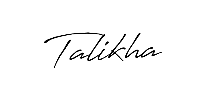 You can use this online signature creator to create a handwritten signature for the name Talikha. This is the best online autograph maker. Talikha signature style 7 images and pictures png