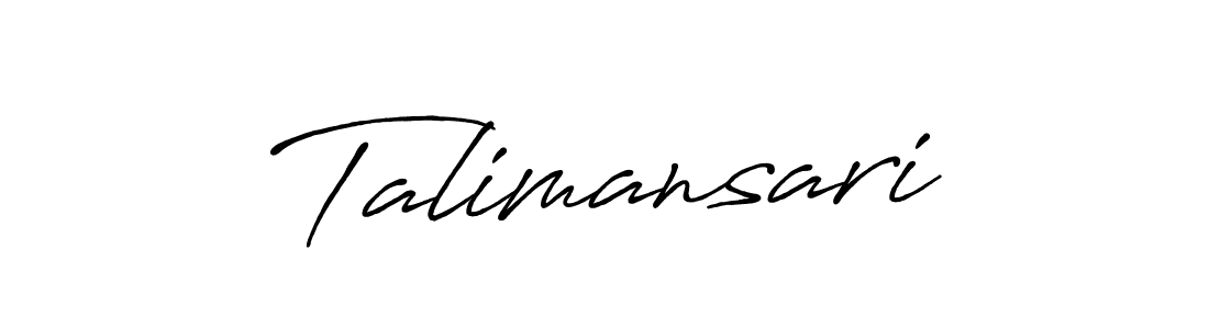 Best and Professional Signature Style for Talimansari. Antro_Vectra_Bolder Best Signature Style Collection. Talimansari signature style 7 images and pictures png