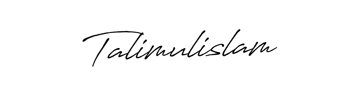 Check out images of Autograph of Talimulislam name. Actor Talimulislam Signature Style. Antro_Vectra_Bolder is a professional sign style online. Talimulislam signature style 7 images and pictures png