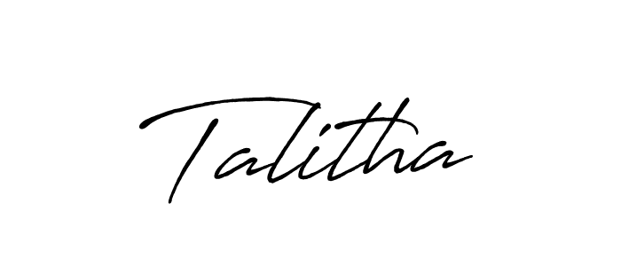 Best and Professional Signature Style for Talitha. Antro_Vectra_Bolder Best Signature Style Collection. Talitha signature style 7 images and pictures png